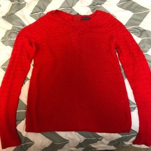 Red sweater